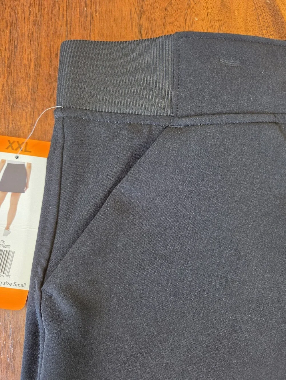 NWT 32 Degrees Cool Black Skort Active Athletic Golf Tennis Skirt Pockets XXL
